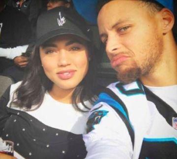 库里妻子图片,美丽与力量并存